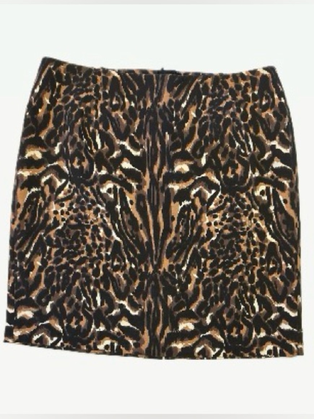 Talbots Animal Print Skirt Size 14WP